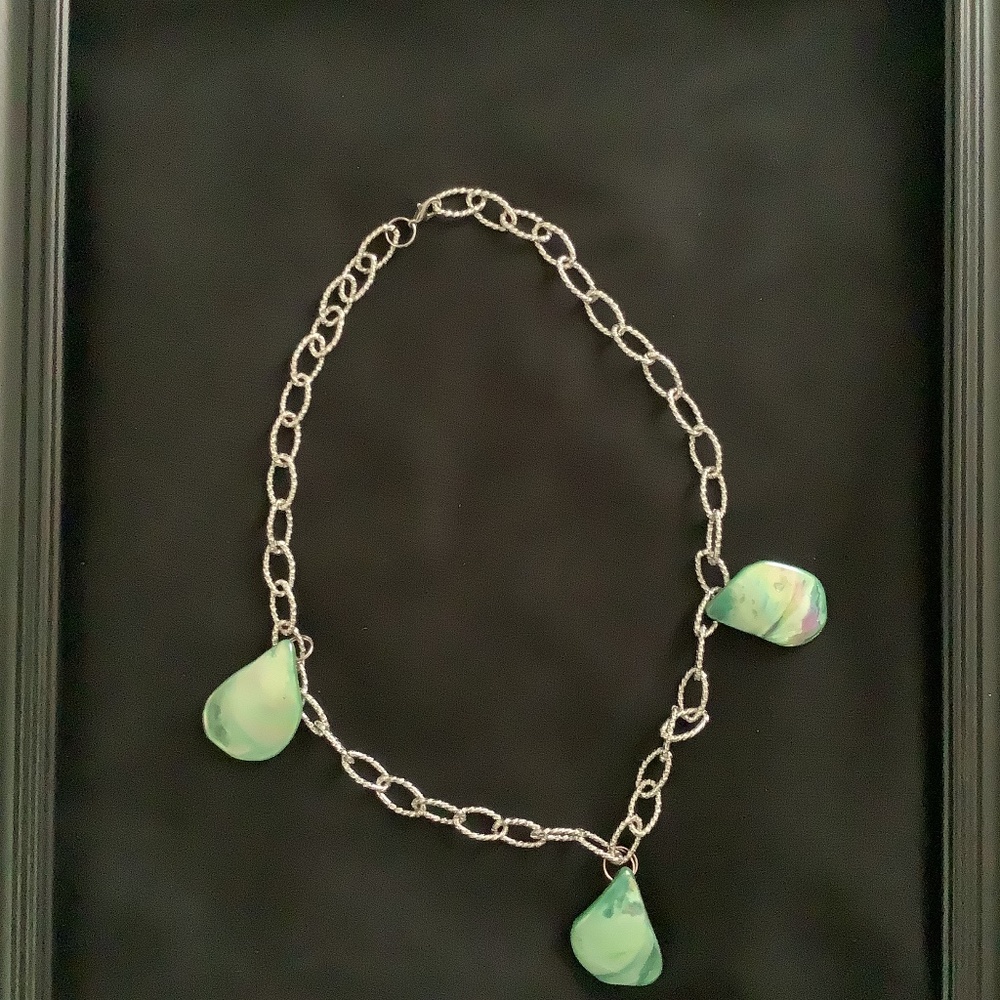 Green Shell Necklace